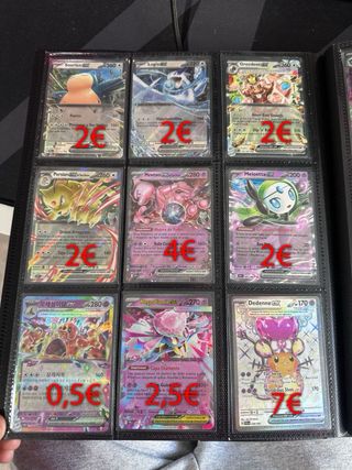 Lote Cartas Pokémon