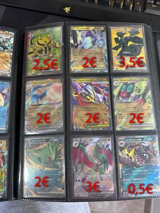 Lote Cartas Pokémon