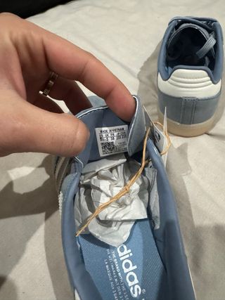 Adidas Samba Clear Sky/Cloud White