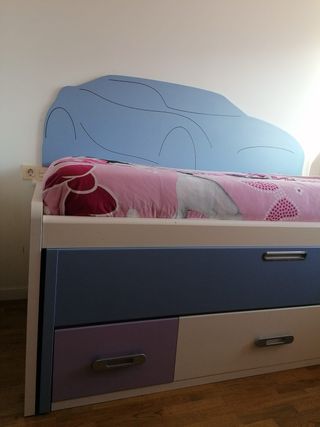 Cama nido 2 plazas sin colchones