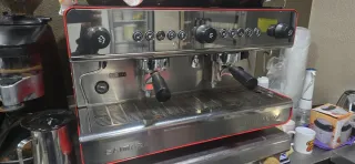 Cafetera Profesional Roja