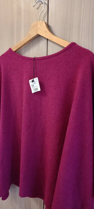 Maglia Oversize Piazza Italia Magenta