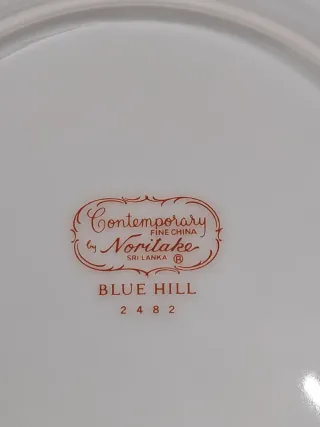 Juego de café/té porcelana floral