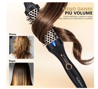 Spazzola Termica AraSylen 38mm Ioni