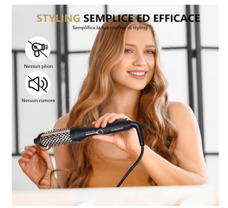 Spazzola Termica AraSylen 38mm Ioni