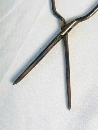 PINZAS ANTIGUAS DE METAL L. PELLERAY PARÍS RIZAR