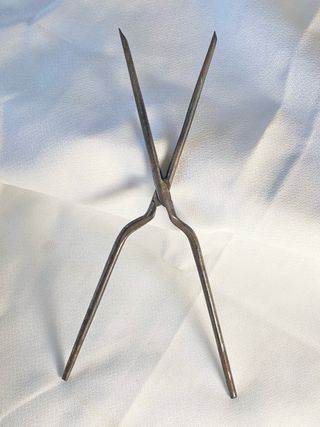 PINZAS ANTIGUAS DE METAL L. PELLERAY PARÍS RIZAR