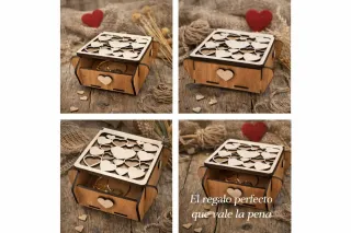 Joyero madera MDF personalizado