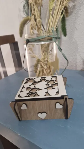 Joyero madera MDF personalizado