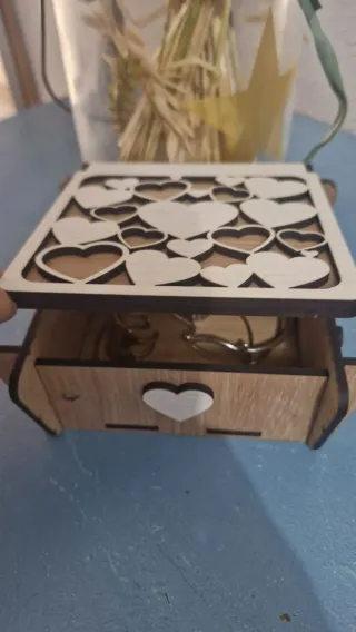 Joyero madera MDF personalizado