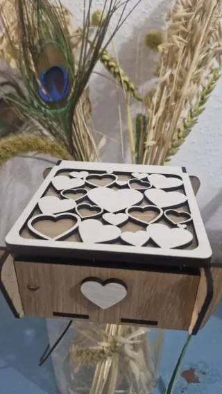 Joyero madera MDF personalizado