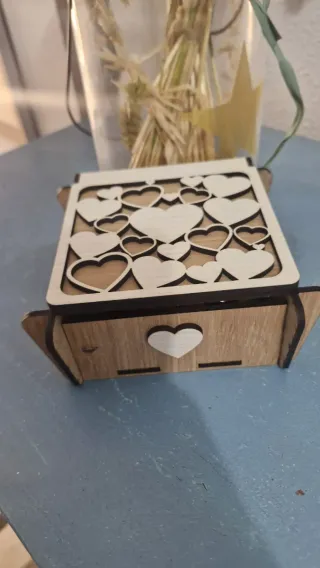 Joyero madera MDF personalizado