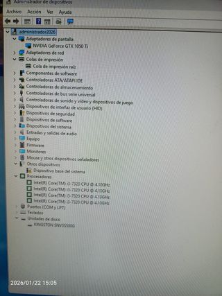 PC Sobremesa Windows 11 Pro CPU