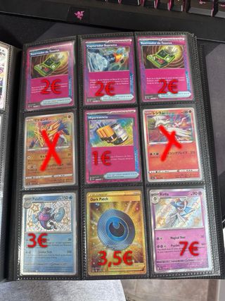 Lote Cartas Pokémon Varias