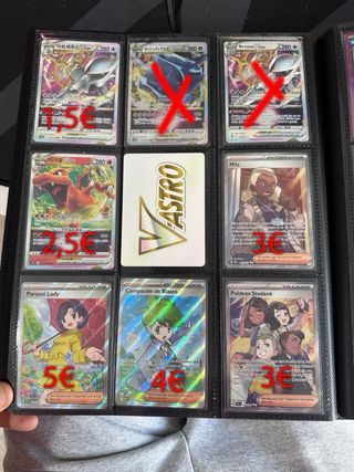 Lote Cartas Pokémon Varias