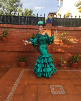 Traje de Flamenca Talla 40/42