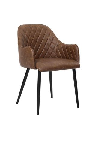 SONGMICS Silla de Comedor, Silla con Reposabrazos