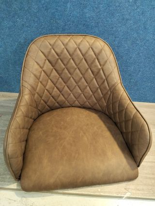 SONGMICS Silla de Comedor, Silla con Reposabrazos