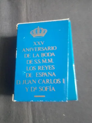 XXV ANIVERSARIO BODA REYES JUAN CARLOS I Y SOFIA.