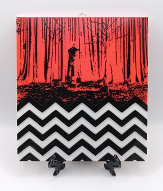 Twin Peaks La Loggia Wall Art Cinema Fantasy 3D