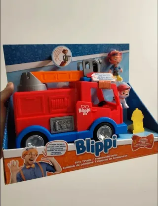 Camión de bomberos Blippi