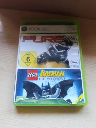 Pack 2 juegos Xbox 360: PURE + LEGO BATMAN