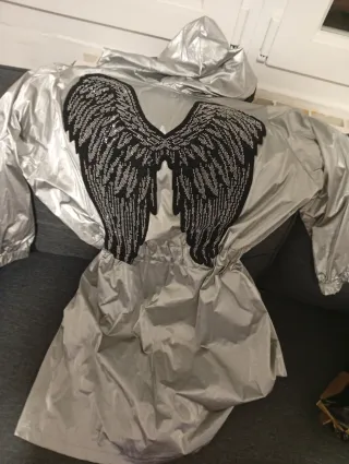 Chaqueta Tatu plateada