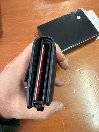 Cartera de seguridad HOLVIS negra