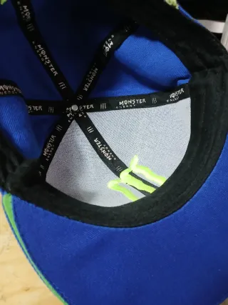 Gorra Monster Energy Azul y Verde