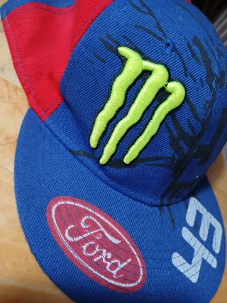 Gorra Monster Energy Azul y Verde