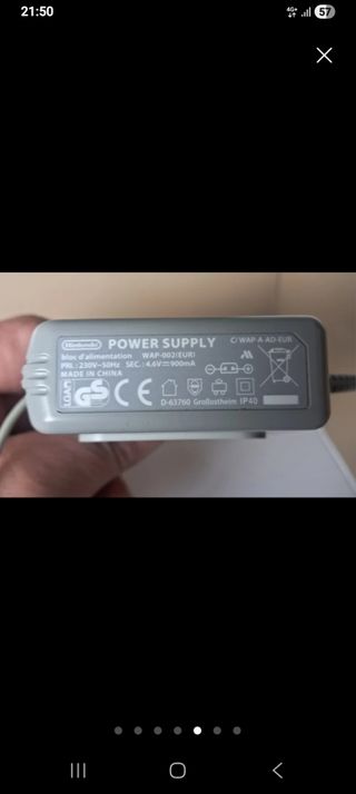 Nintendo DS Bianca /con giochi/custodia/caricatore