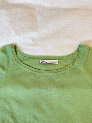 Jersey Zara Verde Talla XL