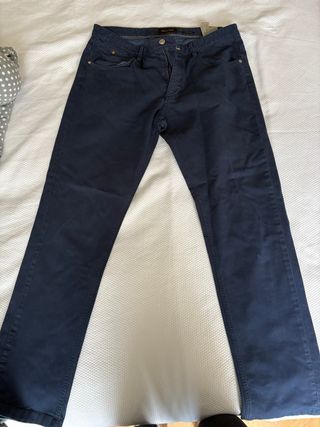 Massimo Dutti Jeans Azul Marino