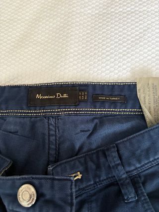 Massimo Dutti Jeans Azul Marino