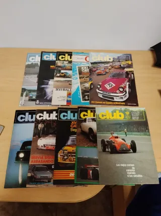 Lote 33 revistas coches coleccionistas