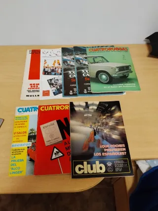 Lote 33 revistas coches coleccionistas