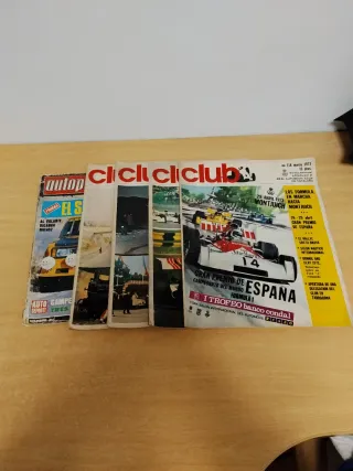 Lote 33 revistas coches coleccionistas