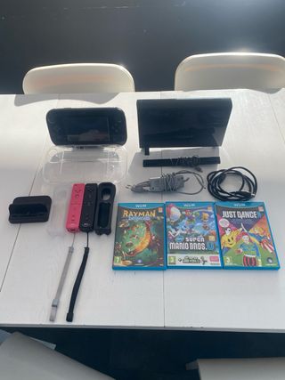 Nintendo Wii U Nera + Giochi