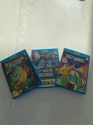 Nintendo Wii U Nera + Giochi