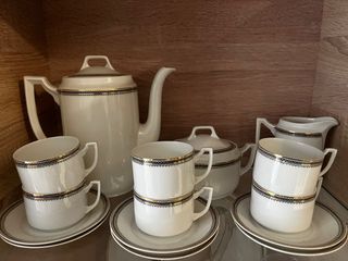 Juego Café Porcelana Checa Epiag