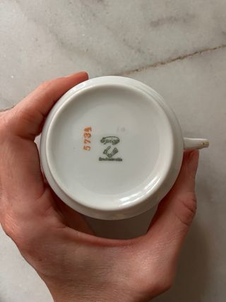 Juego Café Porcelana Checa Epiag