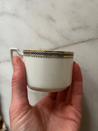 Juego Café Porcelana Checa Epiag