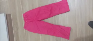 Pantalón de nieve rosa 7/8 años