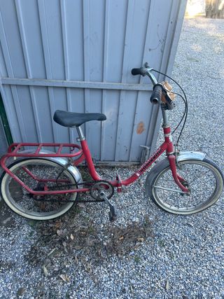 Bicicleta Magamo Vintage Infantil Roja