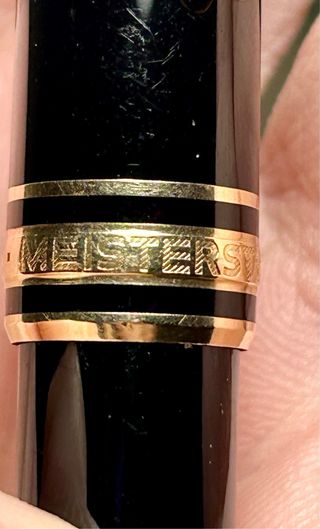 Bolígrafo Montblanc Meisterstück Negro