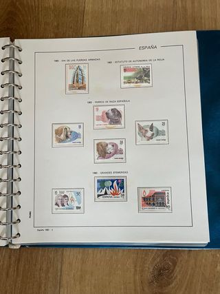 Álbum de Sellos Casa Real Filabo