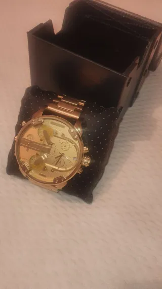 Reloj Diesel Dorado Hombre