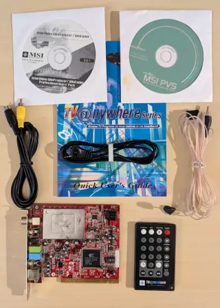 MSI Tarjeta sintonizadora TV analógica PCI