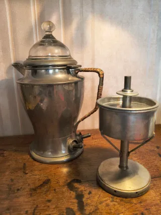 Teiera tisaniera elettrica vintage svizzera 110v