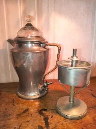 Teiera tisaniera elettrica vintage svizzera 110v